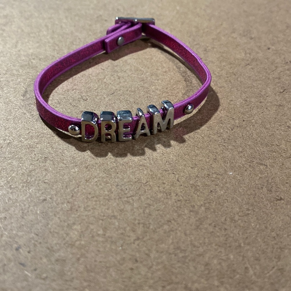Slim Dream Worded Bracelet